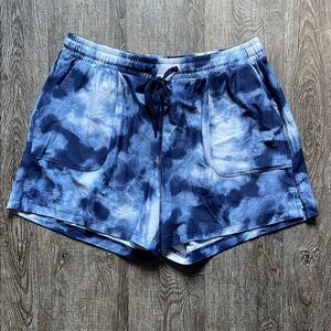 Old Navy Active Navy Tie-Dye Shorts